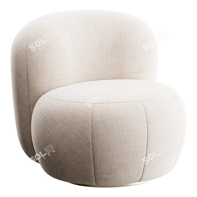Modern Comfort Chair | Secolo 3D model image 1