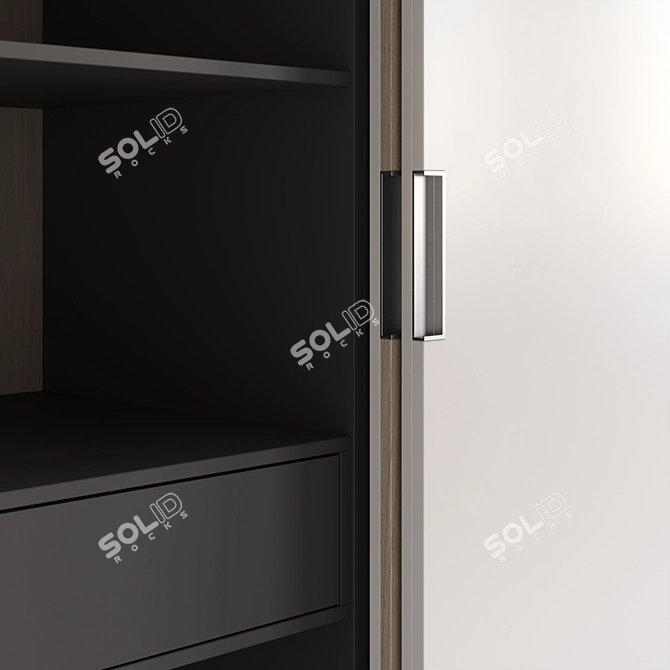 Modern Shift Wardrobe Mr.Doors 3D model image 5