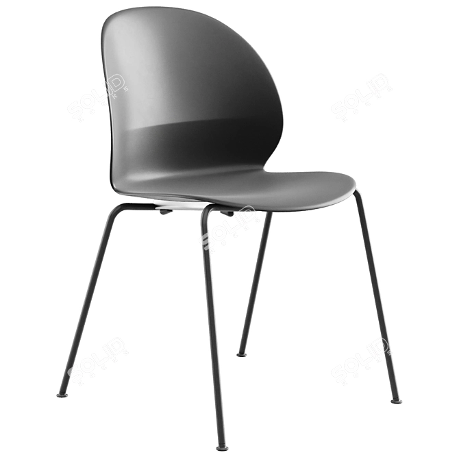 Nendo NO2 Recycle Chair Set 3D model image 2