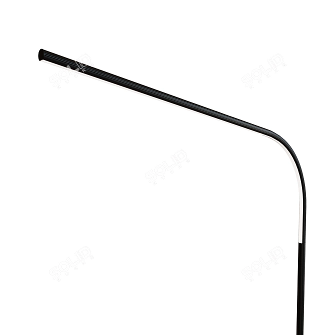 Stylish LED Floor Lamp 3D model image 3