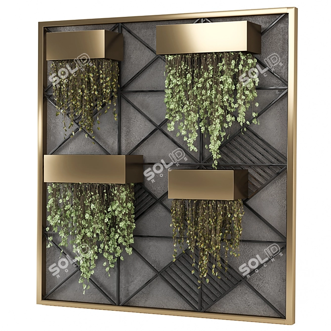 Vertical Garden Set 1365 Home 3D model image 4