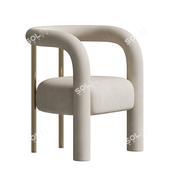 Contemporary Furniture Set | Ami 3D model image 2