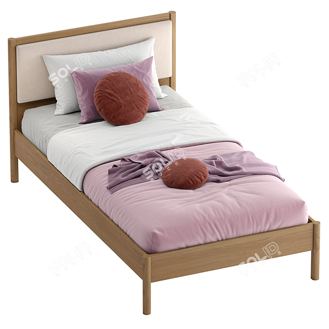 Blair Single Bed for Kids 3D model image 8