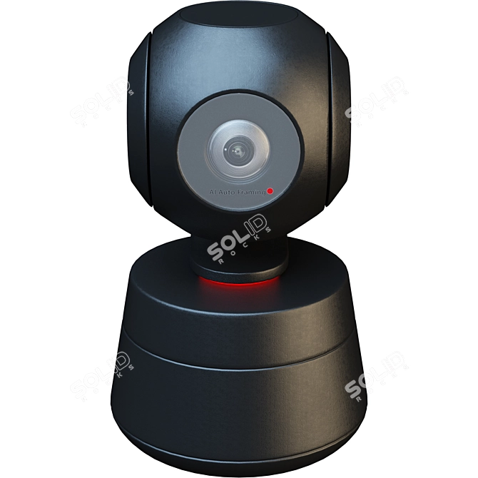 Advanced AI Pet Surveillance Camera 3D model image 2