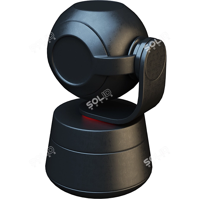 Advanced AI Pet Surveillance Camera 3D model image 3