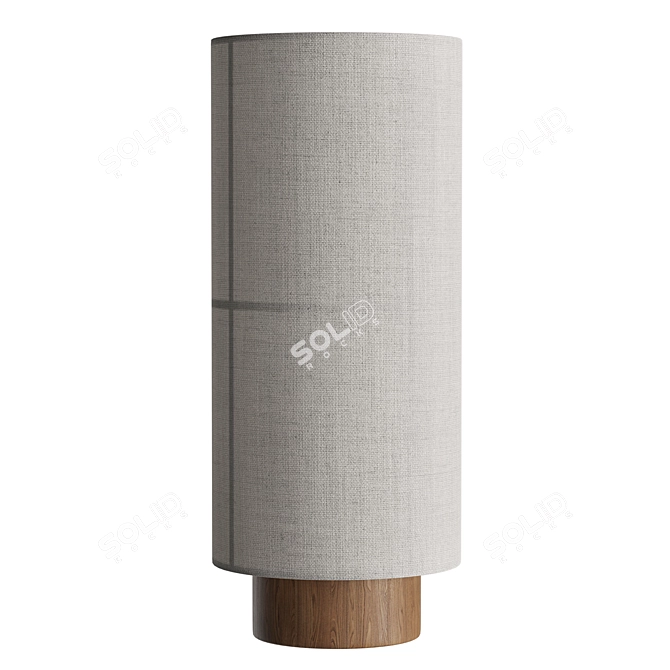 Modern Portable Table Lamp Design 3D model image 4