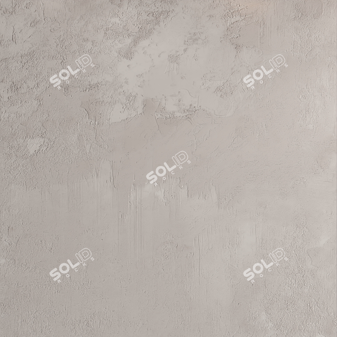 Plaster PBR Materials | Decorative Texture 3D model image 6