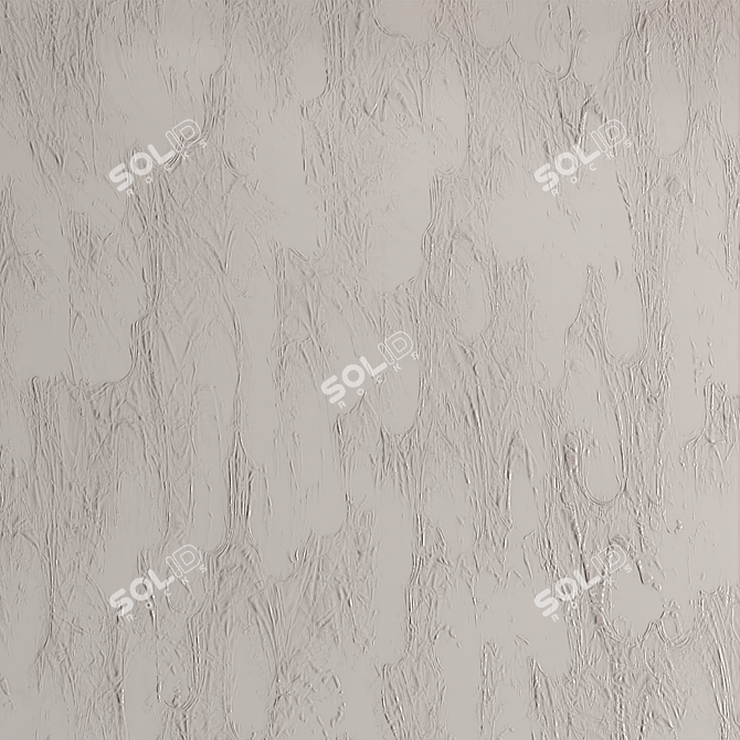 Plaster PBR Materials | Decorative Texture 3D model image 7