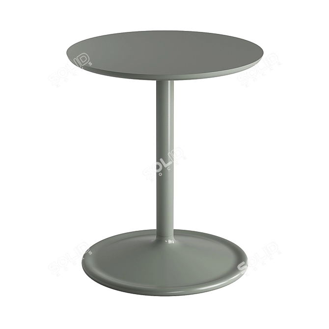 Contemporary Muuto Soft Side Table 3D model image 5