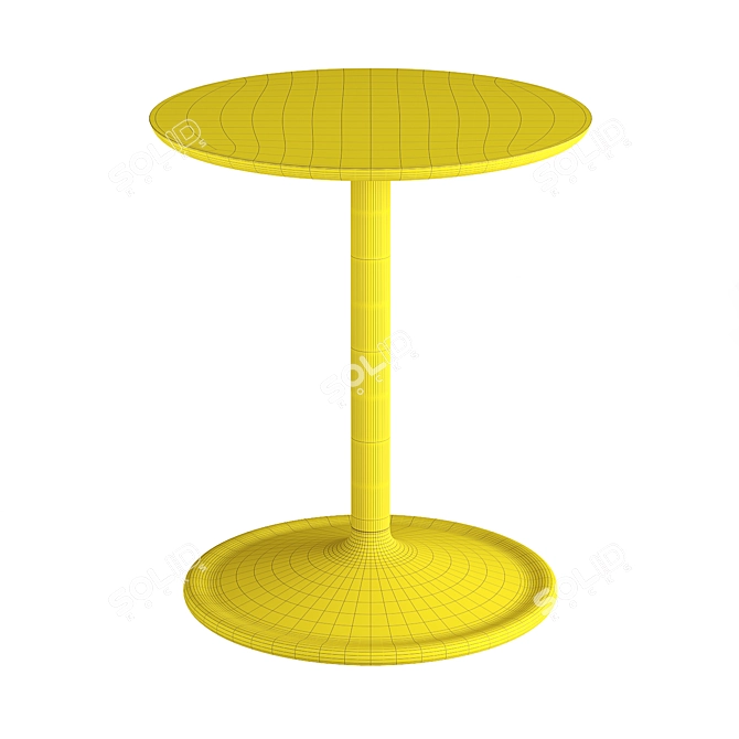 Contemporary Muuto Soft Side Table 3D model image 6