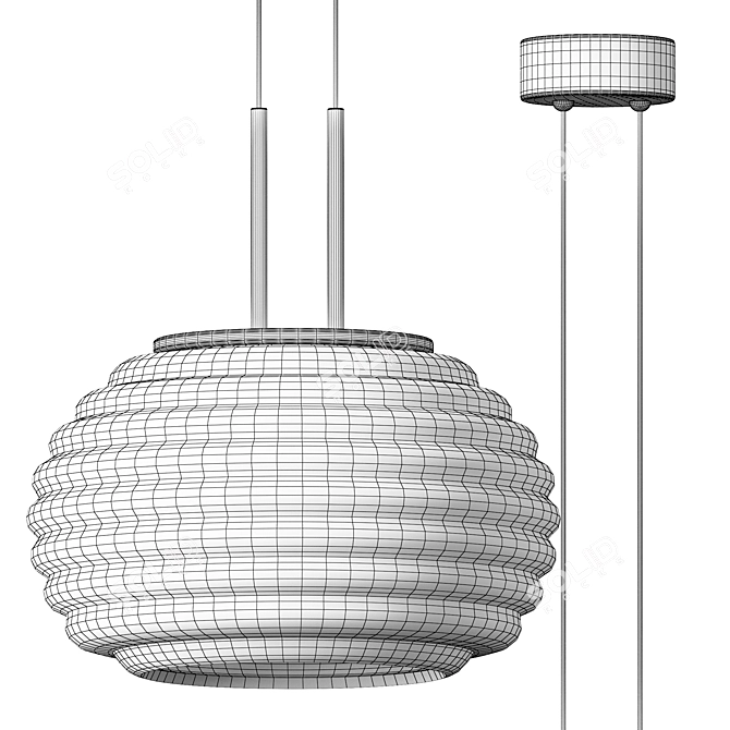 Splugen Modern Pendant Lighting 3D model image 4