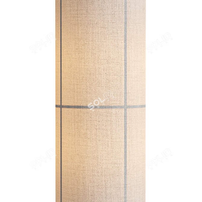 Modern Raw High Floor Lamp 3D model image 3