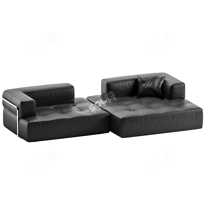 Modern Luxury Sofa - Melvil 3D model image 4