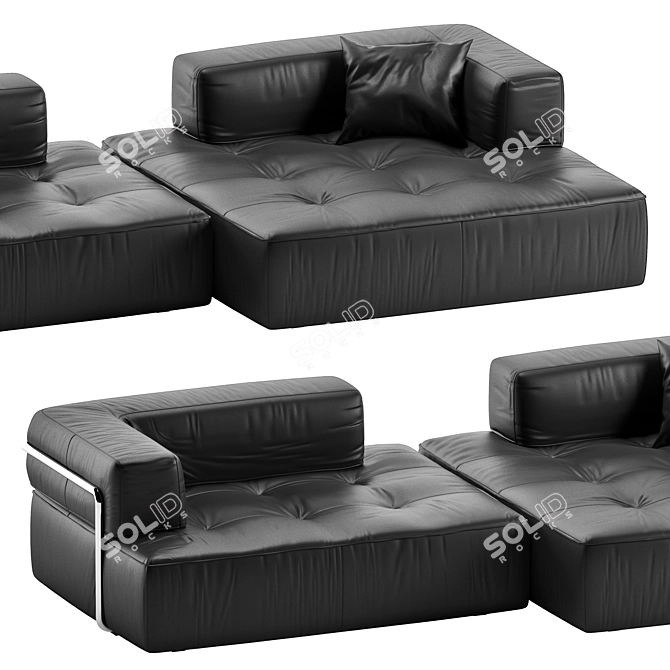 Modern Luxury Sofa - Melvil 3D model image 6