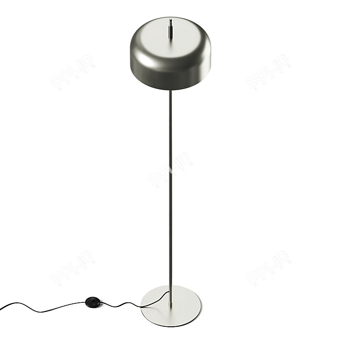 Modern Central Park Floor Lamp 3D model image 2