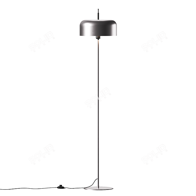 Modern Central Park Floor Lamp 3D model image 3