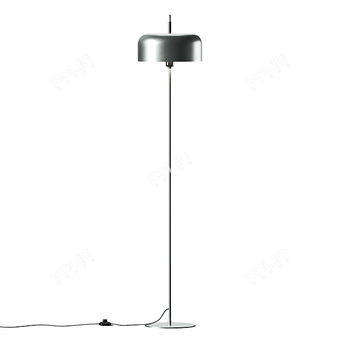 Modern Central Park Floor Lamp 3D model image 4