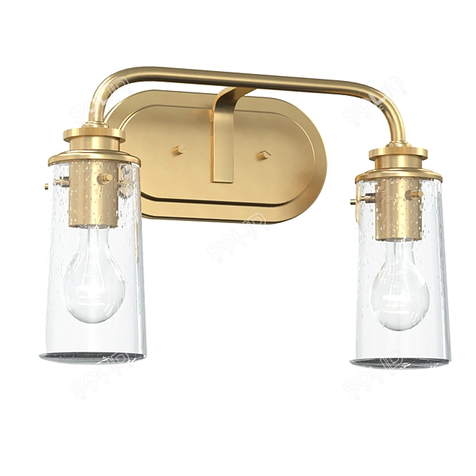 Kichler Modern Bathroom Wall Sconce 3D model image 1