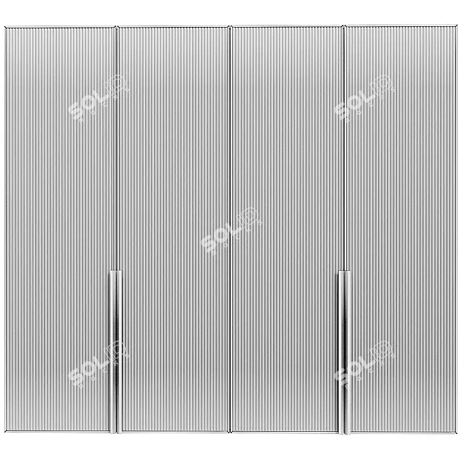 Modern Wardrobe Model for Room 3D model image 3