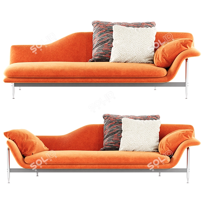 ESOSOFT Sofa | Cassina Render Plugin 3D model image 2