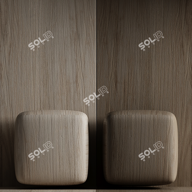 High-Quality Wood 4k Textures Pack 3D model image 1