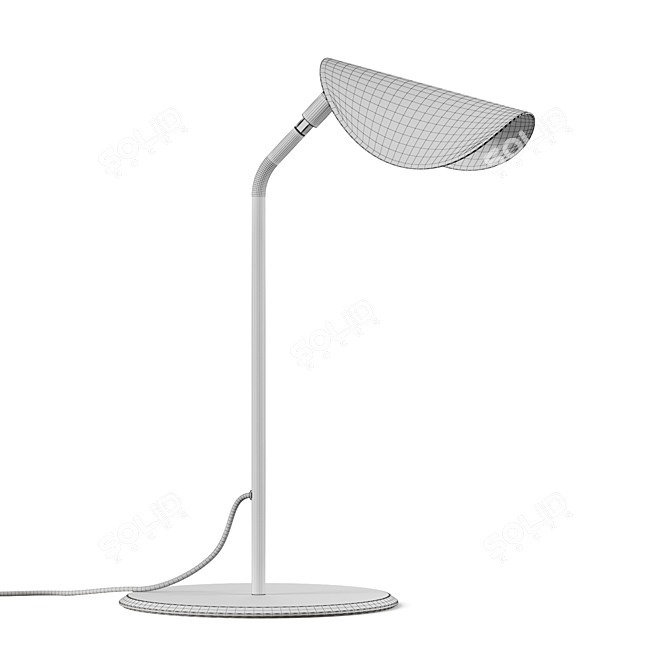 Adjustable Metal Table Lamp - Vray/Corona 3D model image 6