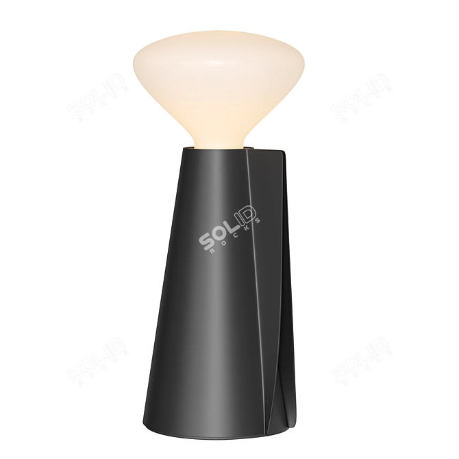 Compact Tala Mantle Portable Lamp 3D model image 2