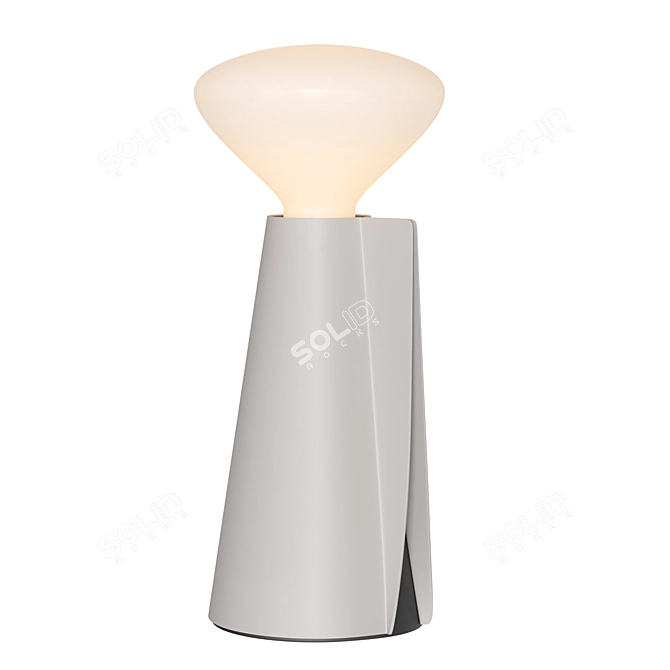 Compact Tala Mantle Portable Lamp 3D model image 4