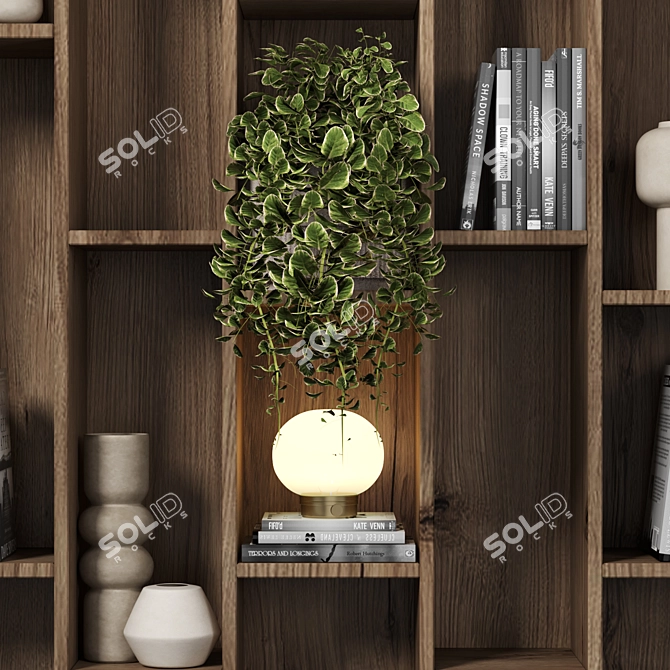 Modular Shelf Cabinet Rack 3D model image 3