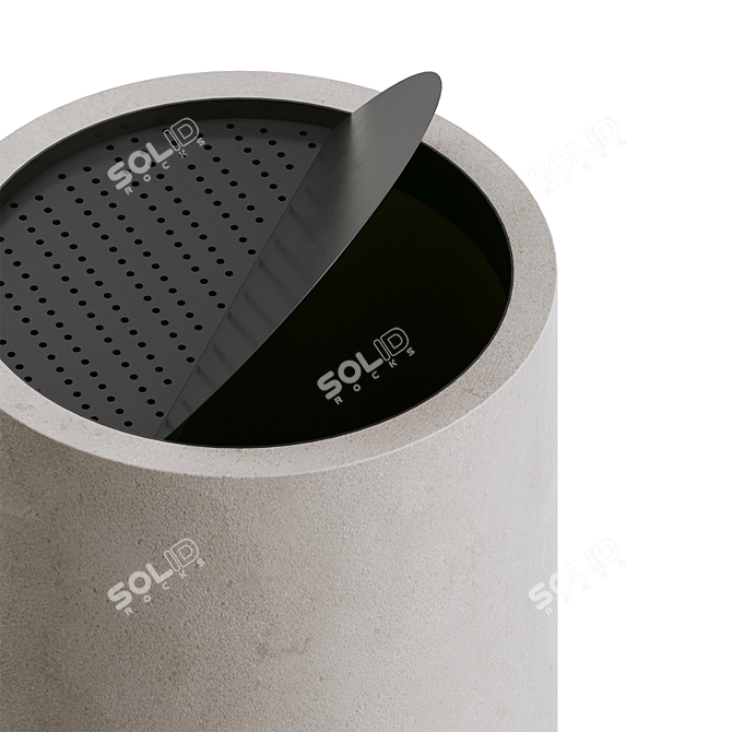 AIRA Outdoor Bins Collection 3D model image 5