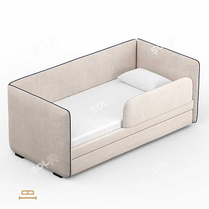 Idealbeds Assai Kids Bed 3D model image 5