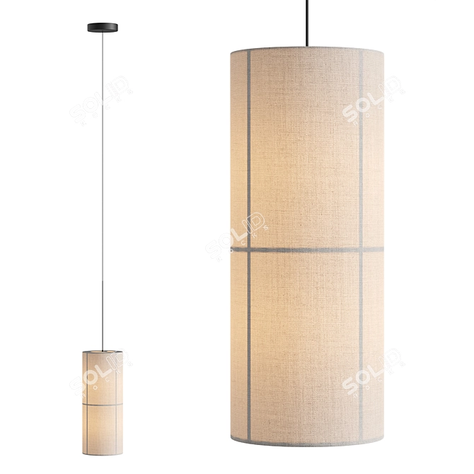 Modern Minimalist Pendant Lamp - 3Ds Max Model 3D model image 1