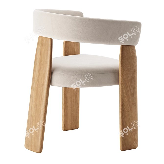 Modern Stylish ORU Chair 3D model image 4