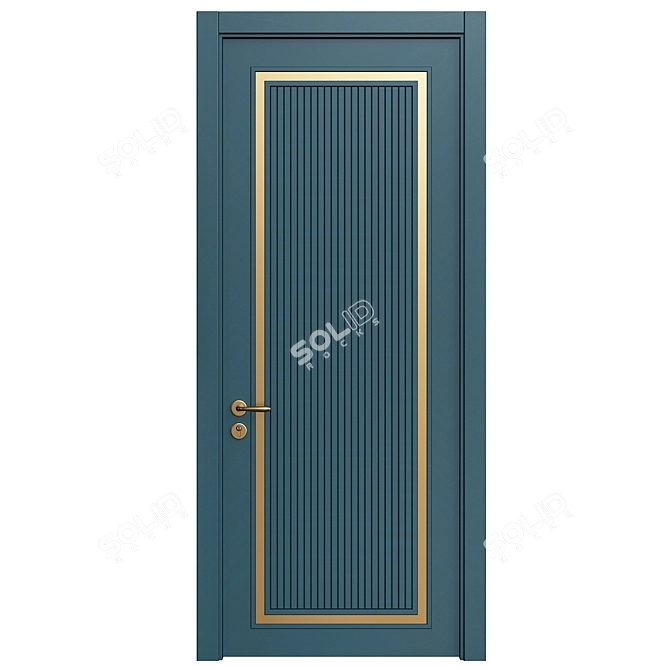 Interior Doors 3D Model #266 3D model image 4