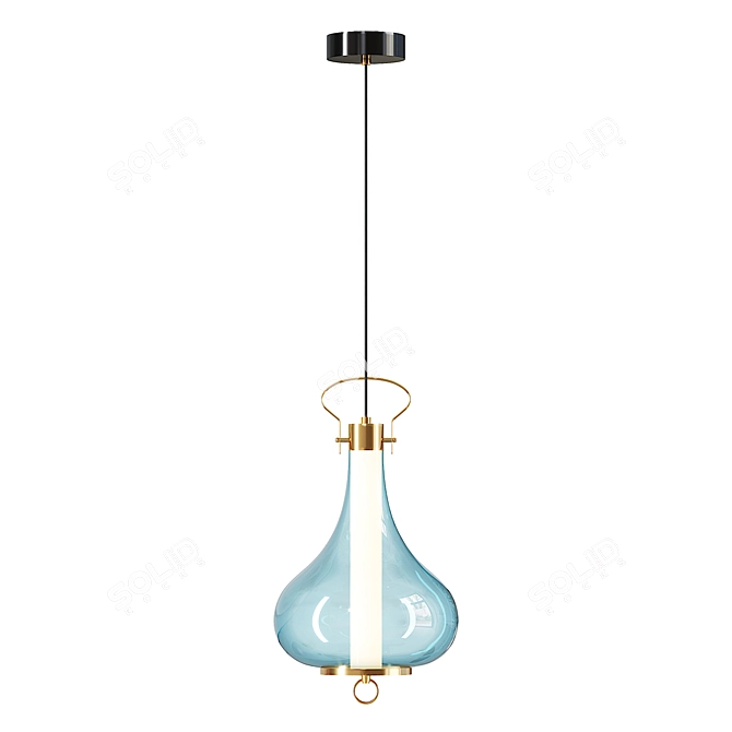 Modern Pendant Light Fixture RAVI 3D model image 2