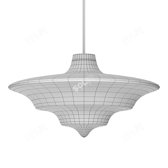 Controvento Pendant Light by Wayne Enterprises 3D model image 4