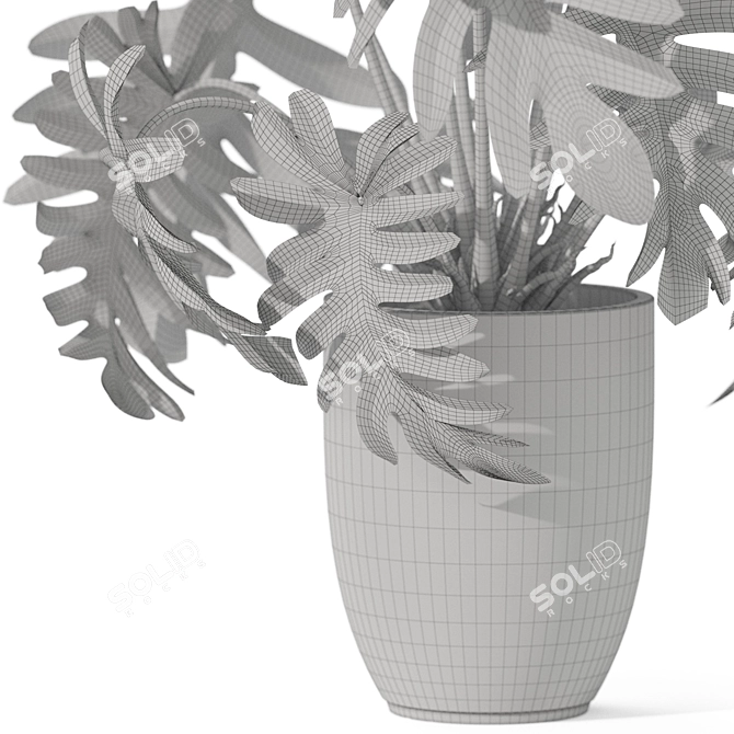 1133 Plant Collection: Lush Greenery 3D model image 5