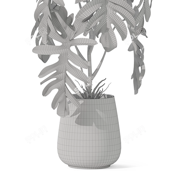 Botanical Greenery Assortment 1134 3D model image 5