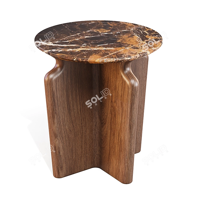 Podi Side Tables Ensemble 3D model image 4