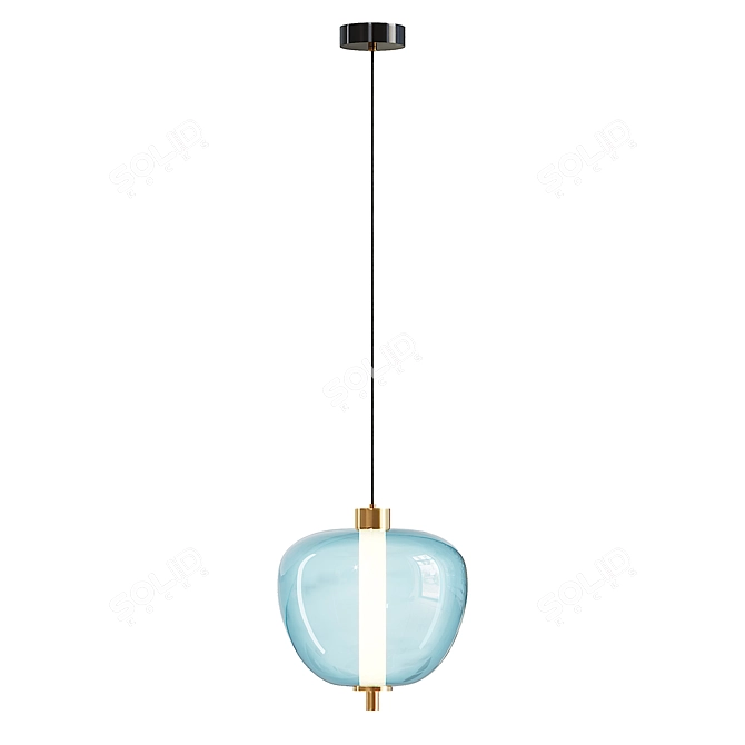 Modern Pendant Light Fixture RAVI 3D model image 2