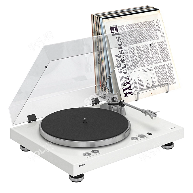 Yamaha MusicCast VINYL 500 Turntable 3D model image 1