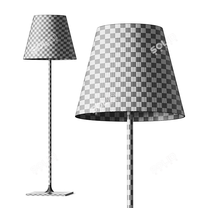 Modern Designer Flos Floor Lamp 3D model image 4