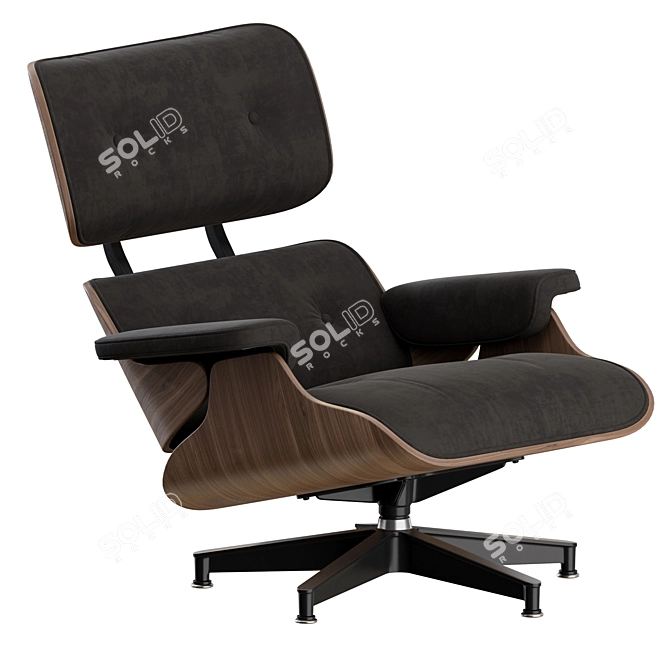 Luxury Eames Lounge Set Available 3D model image 6