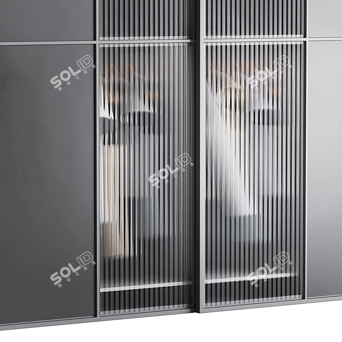 Modern Sliding Door Novamobili Dream 3D model image 3