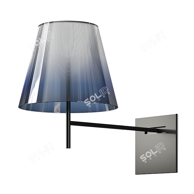 Modern Designer Wall Lamp Fixtures 3D model image 4