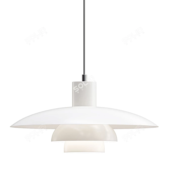  Modern Model Poulse Pendant Light 3D model image 1