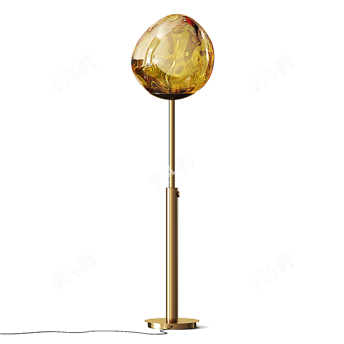 Ormlög Floor Lamp, Postmodern Creative 3D model image 3