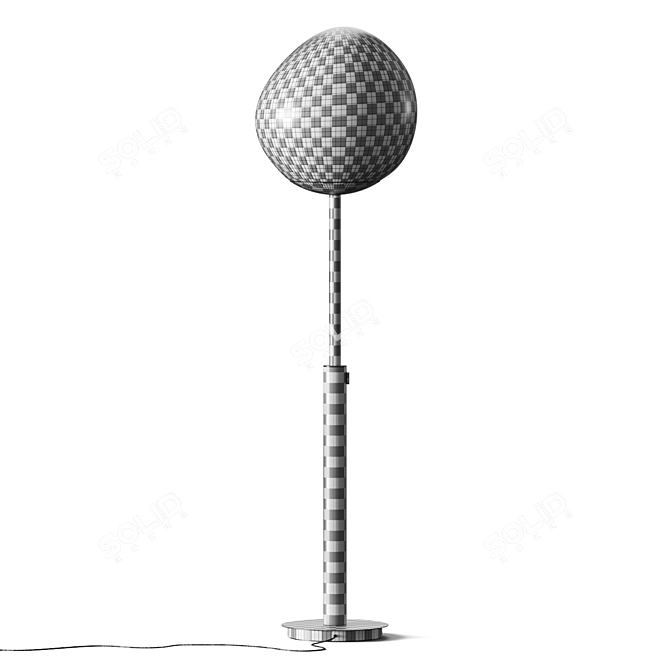 Ormlög Floor Lamp, Postmodern Creative 3D model image 6