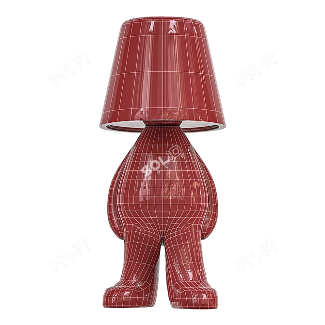 Modern Bigger Brother Lamp Mix 3D model image 4