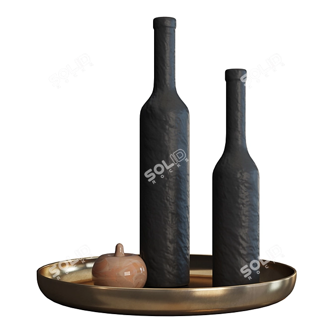  Boho Chic Home Decor Set 3D model image 1